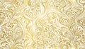 Gold wallpaper background abstract swirl circular design