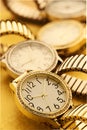 Gold Watches Royalty Free Stock Photo