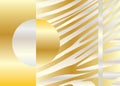 Gold wedding abstract background