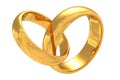 Gold wedding rings