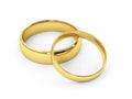 Gold wedding rings