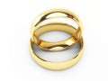 Gold wedding rings