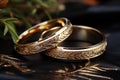 Gold wedding rings that seal love for life