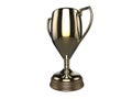 Gold winners trophy Royalty Free Stock Photo