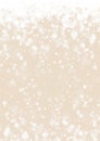 Gold winter holiday paper background