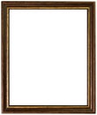 Gold and wooden antique frame