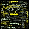 gold word cloud, text, word cloud use for banner, painting, motivation, web-page, website background, t-shirt & shirt printing,