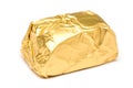 Gold Wrapped Chocolate Candy Royalty Free Stock Photo