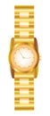 Gold Wrist Watch