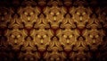 Gold zigzag pattern wallpaper