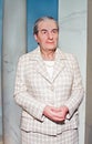 Golda Meir Mannequin at Madame Tussaud in Manhattan