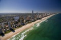 Goldcoast aerial Royalty Free Stock Photo