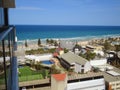 Goldcoast beach in afternoon Royalty Free Stock Photo