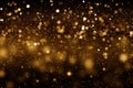 Goldden Black Glittering Shining Sparkle Confetti,AI Generated
