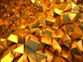 Golden abstract background, AI Generated Royalty Free Stock Photo