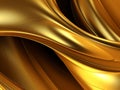 Golden abstract background, AI Generated Royalty Free Stock Photo