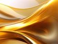 Golden abstract background, AI Generated Royalty Free Stock Photo