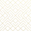 Golden abstract geometric pattern tile background with gold