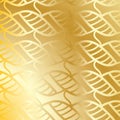 Golden geometric organic background and rich design template