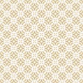 Golden abstract ornamental geometric seamless pattern. Diamond grid texture Royalty Free Stock Photo