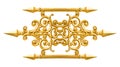 Golden alloy pattern Royalty Free Stock Photo