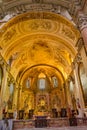 Golden Altar Basilica Saint Mary Angels and Martyrs Rome Italy