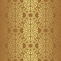 Golden amazing seamless Wallpaper for Design .