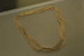 Golden ancient indigenous collar