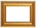 Golden antique frame