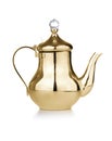 Golden Antique Teapot Royalty Free Stock Photo