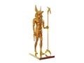 Golden Anubis Royalty Free Stock Photo