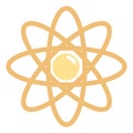 Golden atom, icon