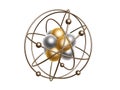 Golden atom structure