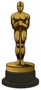 Golden Award Royalty Free Stock Photo