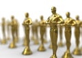 Golden awards Royalty Free Stock Photo