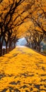 Golden Azalea Boulevard: A Stunning Display Of Nature\'s Beauty