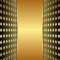 Golden backgroun Royalty Free Stock Photo