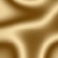 Golden background and gold print on shiny foil, pattern brass