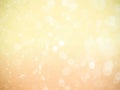 Golden background with soft bokeh lights Royalty Free Stock Photo