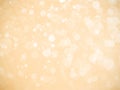 Golden background with soft bokeh lights Royalty Free Stock Photo