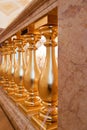 Golden balusters