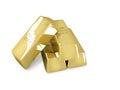 Golden bars Royalty Free Stock Photo