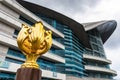 Golden Bauhinia Square in Hong Kong.