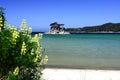 Golden beach abel tasman Royalty Free Stock Photo