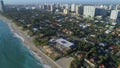 Golden Beach Florida luxury waterfront homes Royalty Free Stock Photo