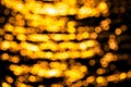 Golden beautiful abstract bokeh background Royalty Free Stock Photo