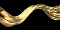 Golden beautiful fluid spash background