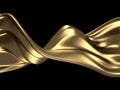 Golden beautiful fluid spash background