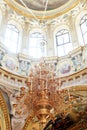 Golden beautiful interior inside christian church one
