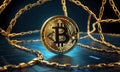 Bitcoin Encircled by Chains of Security AI Generative